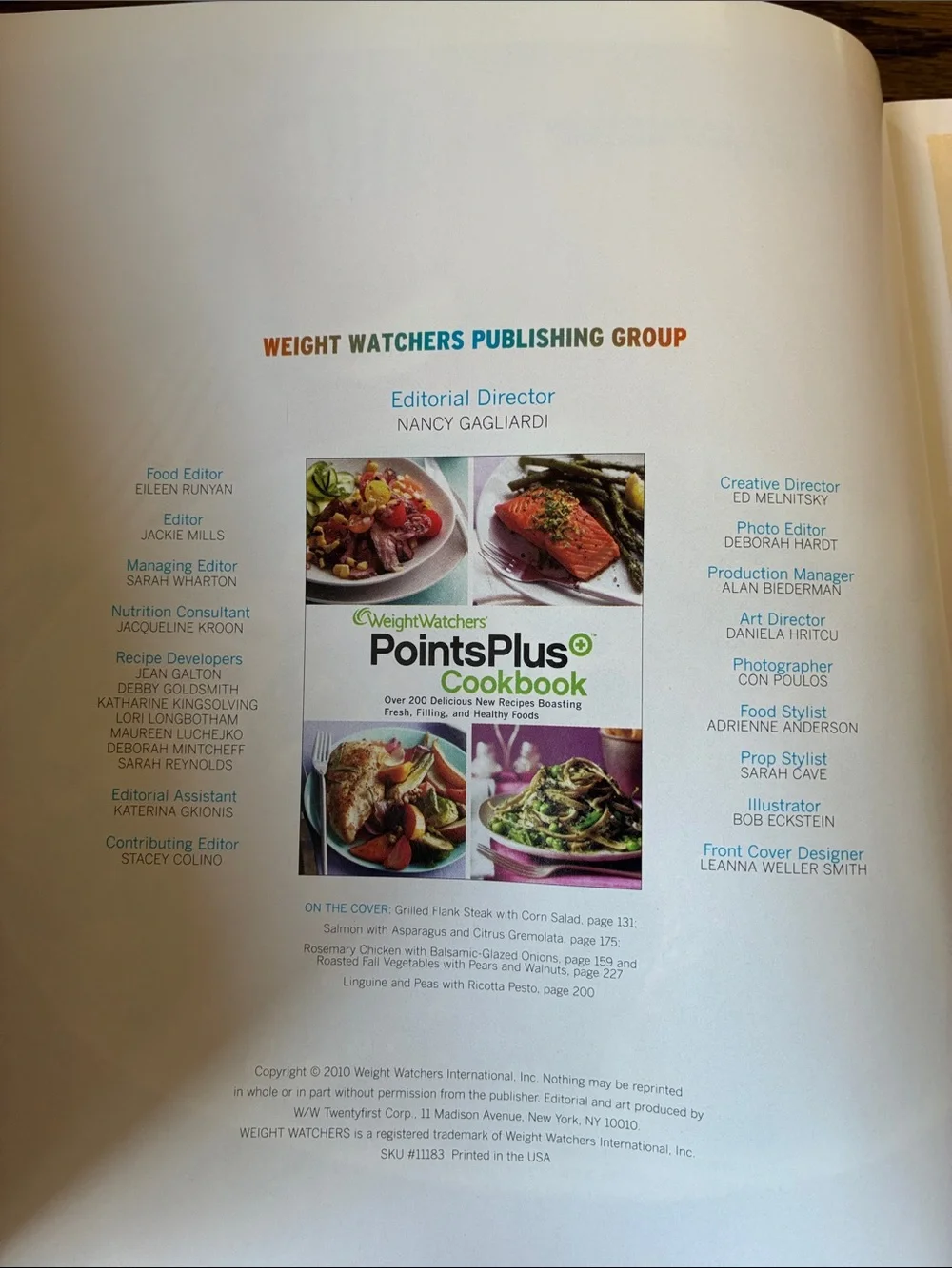 Weight Watchers 2010 weight